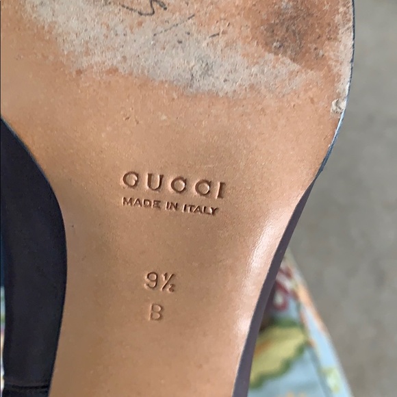 Vintage Gucci leather , brown boots, sz 9.5 - Picture 5 of 7